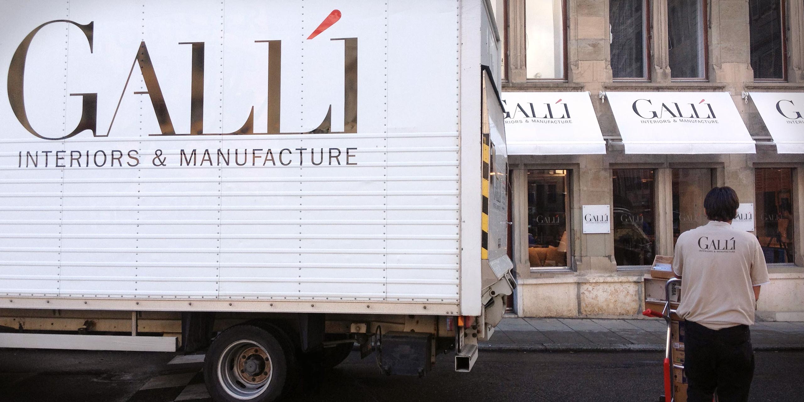 Galli Store & Vehicle branding