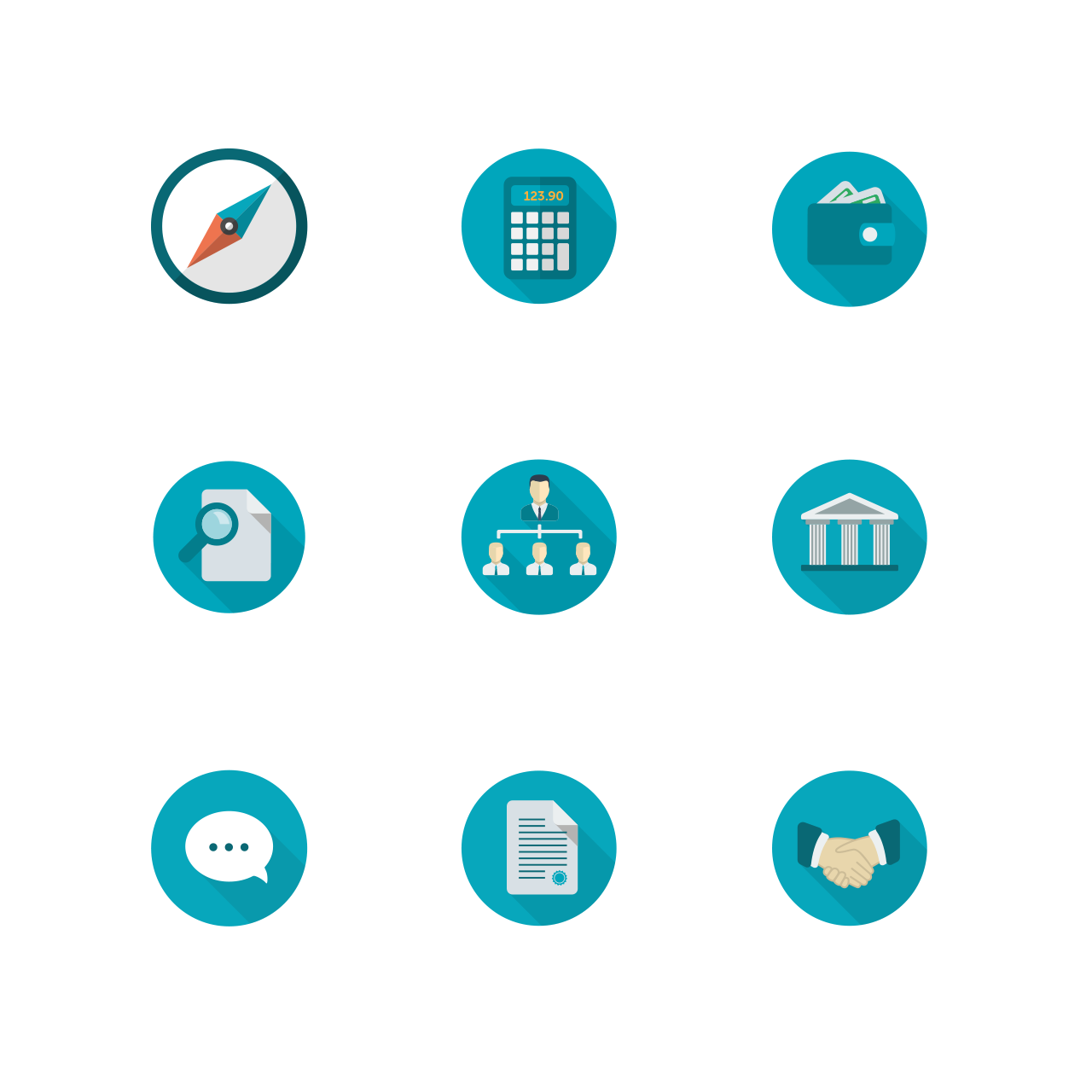 The Business Harbour - Pictogrammes